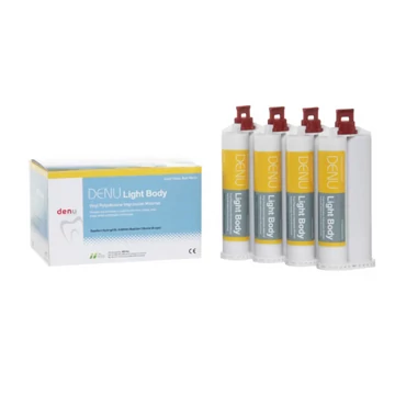 DENU Light Body (1 db) —  A-szilikon preciziós lenyomatanyag, 50 ml (+3 keverőcsőr)
