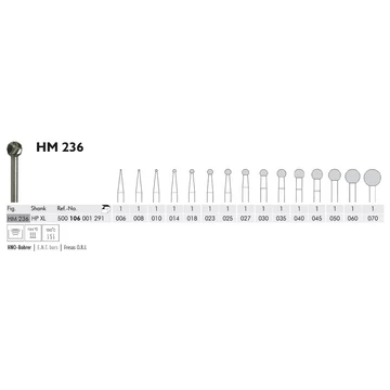 Sebészeti Fúró HM236106014 (1 db)