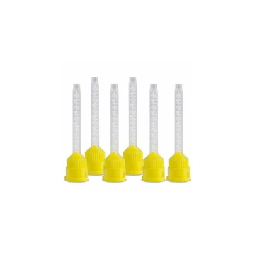 Keverőcsőr Sárga 50db, A-szilikonokhoz, 1:1, 70mm
