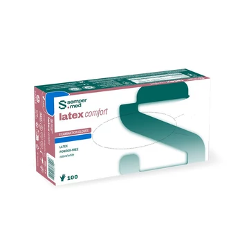 Kesztyű Sempermed Latex Comfort (100db)