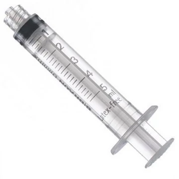 Omnifix Luer-Lock Fecskendő 5ml (100 db)