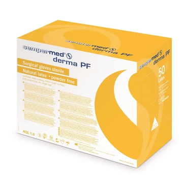 Sempermed Derma Púdermentes Steril Kesztyű Fehér (1 pár)