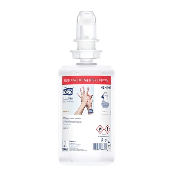 Tork alkoholos kézfertőtlenítő gél S4 424105 (1db)