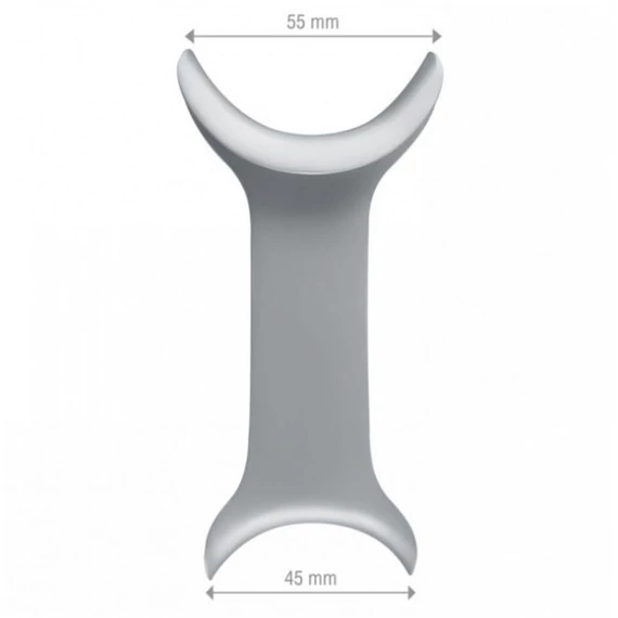 Retractor cheek double ended Falcon-Simplex 45 x 55 x 110mm (Retraktor Fotózáshoz) Falcon