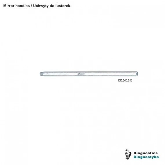 Mirror handle solid octagonal (Tükörnyél) Falcon