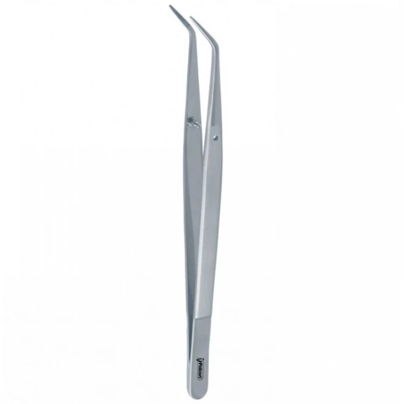 Tweezers American Pattern College serrated fig. DP2 (Csipesz) Falcon
