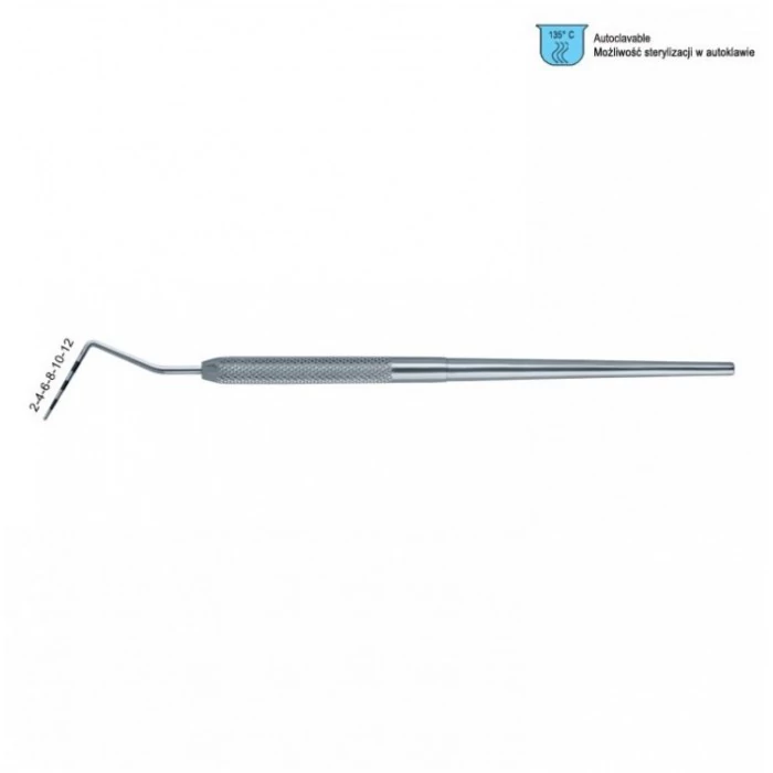 Classic-Round Probe Periodontal se color-coded fig. 12 UNC modified (Parodontális Szonda) Falcon