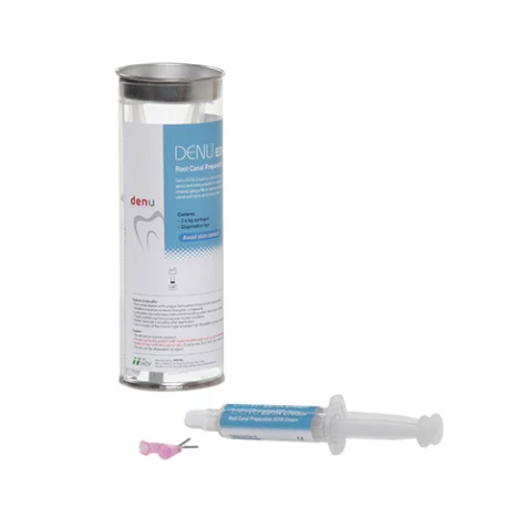 DENU EDTA krém, 6 g (= 4 ml) gyökércsatorna kémiai feltágítása, sikosítása