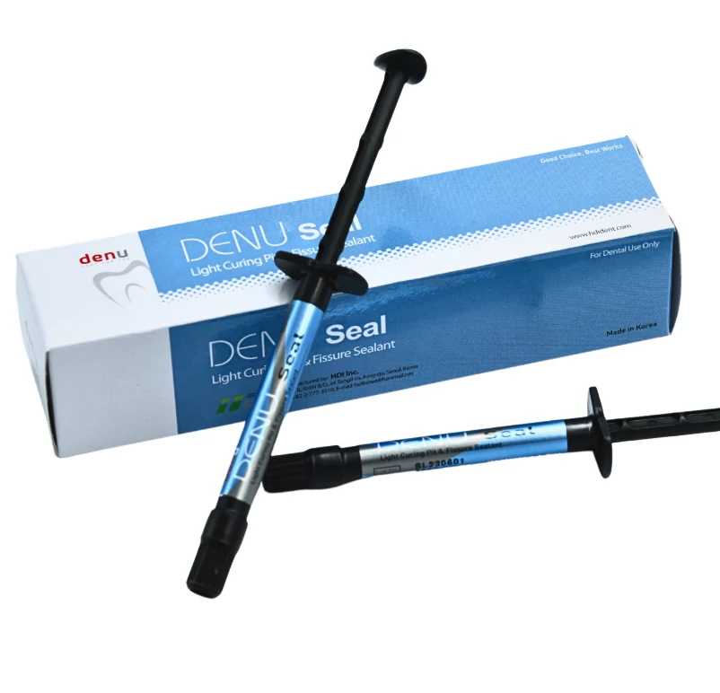 DENU SEAL (2syr)— barázdazáró anyag, 2x2 g (2x1,2ml) + 10 kanül