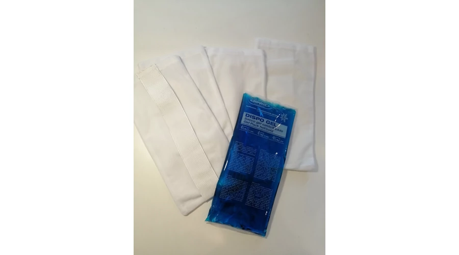 Gumis tartó, rögzítő a jégzseléhez, 11x26cm, 1db - Dispotech