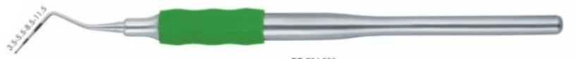 Soft-Line Probe Periodontal se color-coded WHO (Olive) (Parodontális Szonda) Falcon