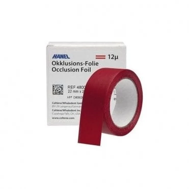 Artikulációs Papír Tekercses 12 Mikron 22mmx25m Roeko (Hanel)