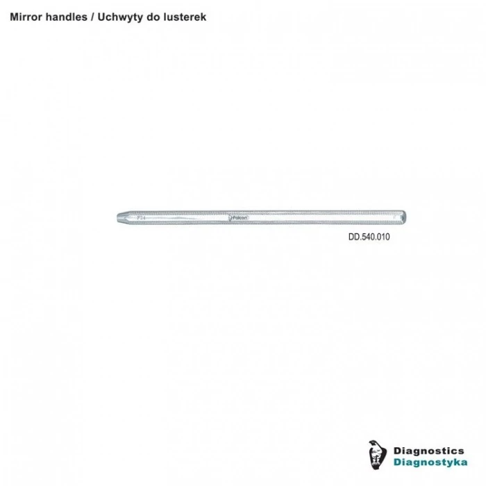 Mirror handle solid octagonal (Tükörnyél) Falcon