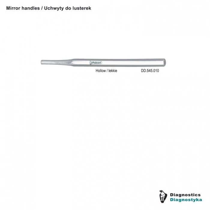 Mirror handle hollow hexagonal (Tükörnyél) Falcon