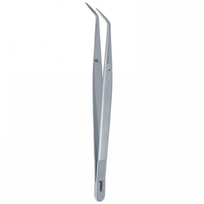Tweezers American Pattern College serrated fig. DP2 (Csipesz) Falcon
